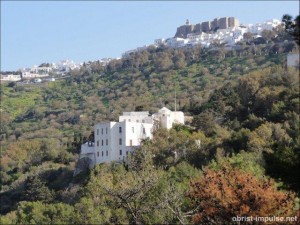 ©110326 (1) Grotte der Offenbarung und Kloster von Patmos