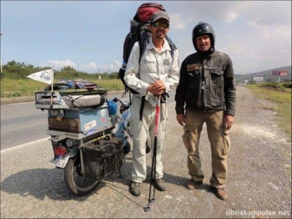 ©110514 (1) Joaquim konnte auf seiner Mittelmeertour nicht nach Syrien einreisen