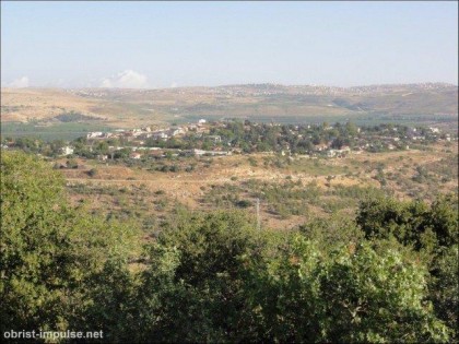 ©110611 (1) Im Moschaw Ramot Naftali haben wir die Nacht zuvor geschlafen