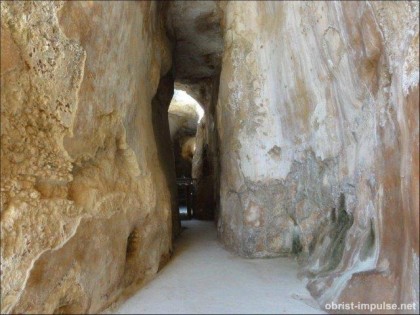 ©110621 (4) Wassersystem von Zippori - Bedeutendes Zentrum in Galiläa zur Zeit Jesu